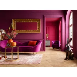 KARE Design Tische-Beistelltisch Comb Gold 55