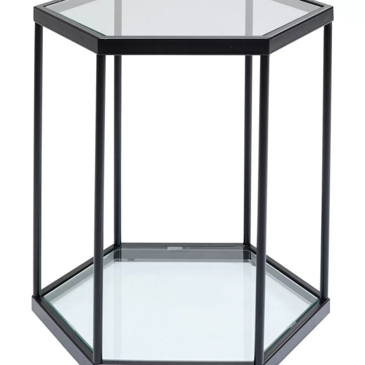 KARE Design Tische-Beistelltisch Comb Schwarz 55Cm