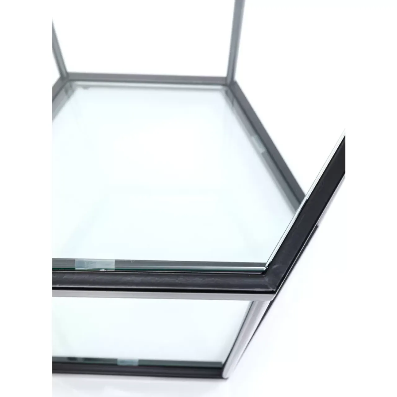 KARE Design Tische-Beistelltisch Comb Schwarz 55Cm