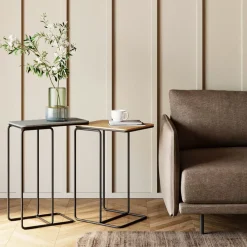 KARE Design Tische-Beistelltisch Diego (2/Set)