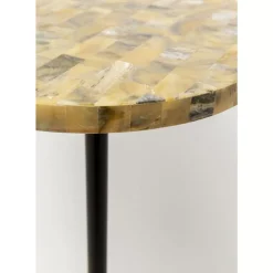 KARE Design Tische-Beistelltisch Domero Mosaic Grau O25Cm