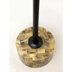 KARE Design Tische-Beistelltisch Domero Mosaic Grau O25Cm