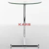 KARE Design Tische-Beistelltisch Easy Living Klarglas O46Cm