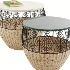 KARE Design Tische-Beistelltisch Esha (2/Set)