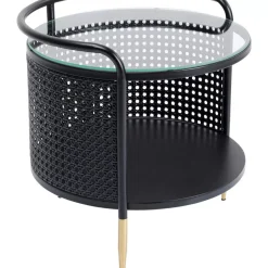 KARE Design Tische-Beistelltisch Fence O45Cm