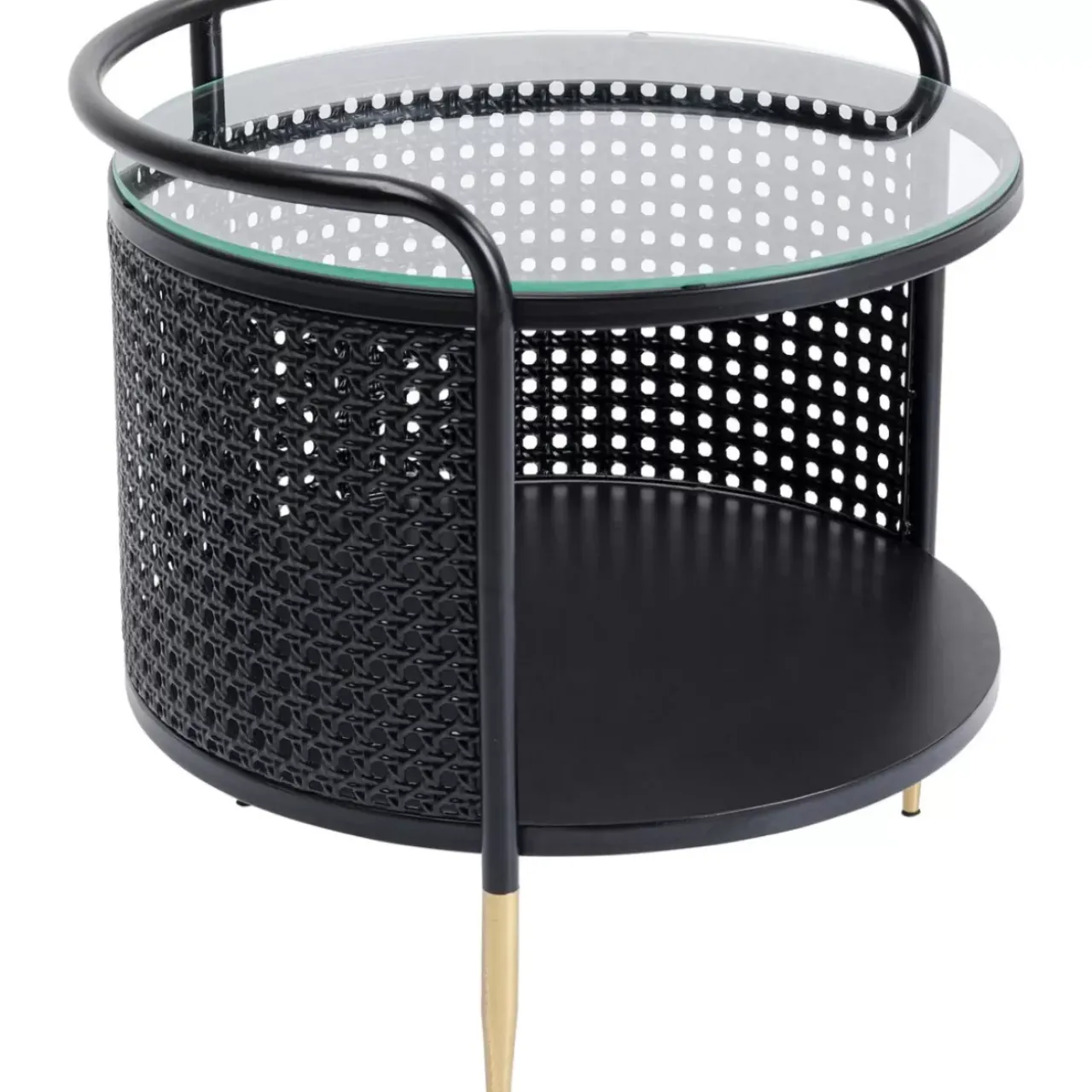 KARE Design Tische-Beistelltisch Fence O45Cm