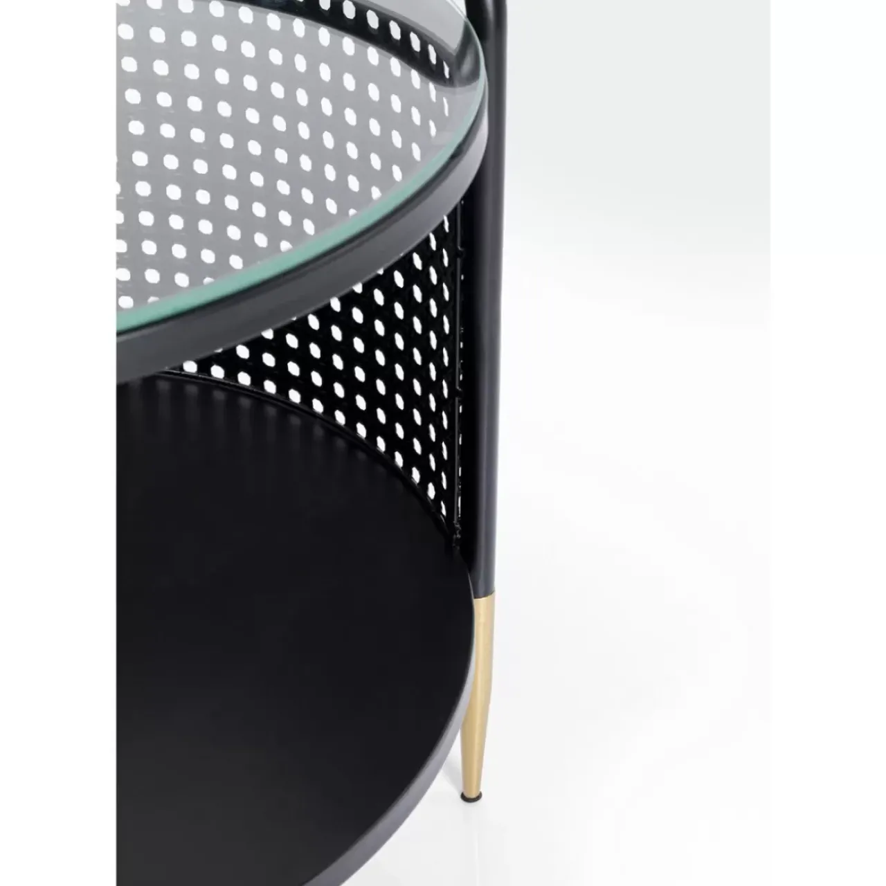 KARE Design Tische-Beistelltisch Fence O45Cm