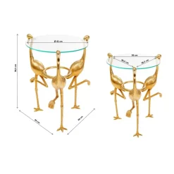 KARE Design Tische-Beistelltisch Flamingo