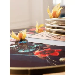 KARE Design Tische-Beistelltisch Flores O55Cm