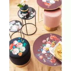 KARE Design Tische-Beistelltisch Flores O55Cm