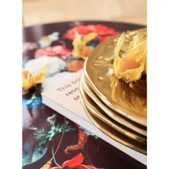 KARE Design Tische-Beistelltisch Flores O55Cm