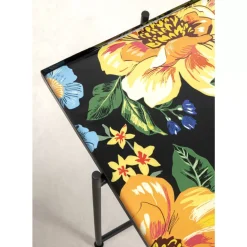 KARE Design Tische-Beistelltisch Flowers Garden Square (2/Set)