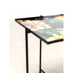 KARE Design Tische-Beistelltisch Flowers Garden Square (2/Set)