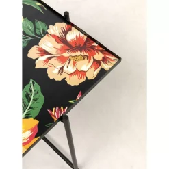 KARE Design Tische-Beistelltisch Flowers Garden Square (2/Set)