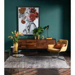 KARE Design Tische-Beistelltisch Ice O40Cm