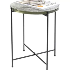 KARE Design Tische-Beistelltisch Ice Schwarz O40Cm