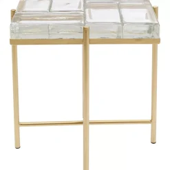 KARE Design Tische-Beistelltisch Iceline Gold 43X33Cm