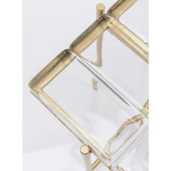 KARE Design Tische-Beistelltisch Iceline Gold 43X33Cm