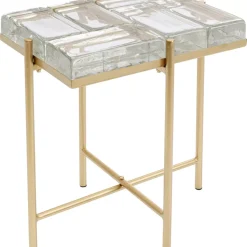 KARE Design Tische-Beistelltisch Iceline Gold 43X33Cm
