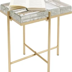 KARE Design Tische-Beistelltisch Iceline Gold 43X33Cm