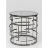 KARE Design Tische-Beistelltisch Jupiter Silber O55Cm