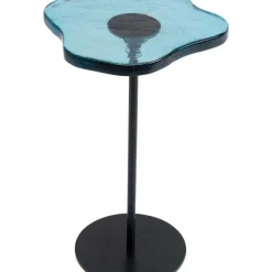 KARE Design Tische-Beistelltisch Lava Blau O30Cm