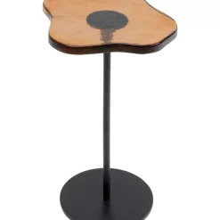 KARE Design Tische-Beistelltisch Lava Orange O30Cm