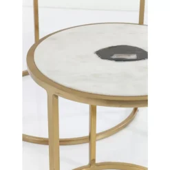 KARE Design Tische-Beistelltisch Limbo (3/Set) O45Cm