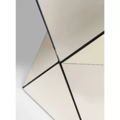 KARE Design Tische-Beistelltisch Luxury Triangle Champagne