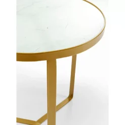 KARE Design Tische-Beistelltisch Marble Gold O45