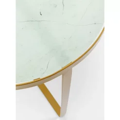 KARE Design Tische-Beistelltisch Marble Gold O45