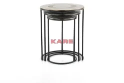 KARE Design Tische-Beistelltisch Marrakesh (3/Set) O48Cm