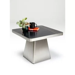 KARE Design Tische-Beistelltisch Miler Silber 60X60Cm