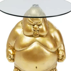 KARE Design Tische-Beistelltisch Monk Gold O54Cm