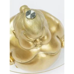 KARE Design Tische-Beistelltisch Monk Gold O54Cm