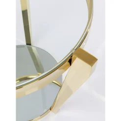 KARE Design Tische-Beistelltisch Monocolo Gold O50Cm