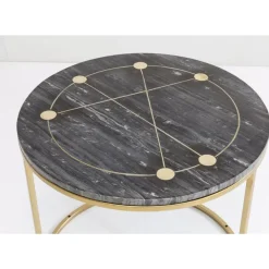 KARE Design Tische-Beistelltisch Mystic Round Klein (2/Set) O61Cm