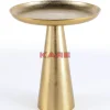 KARE Design Tische-Beistelltisch Plateau Uno Messing O45Cm