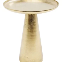 KARE Design Tische-Beistelltisch Plateau Uno Messing O45Cm