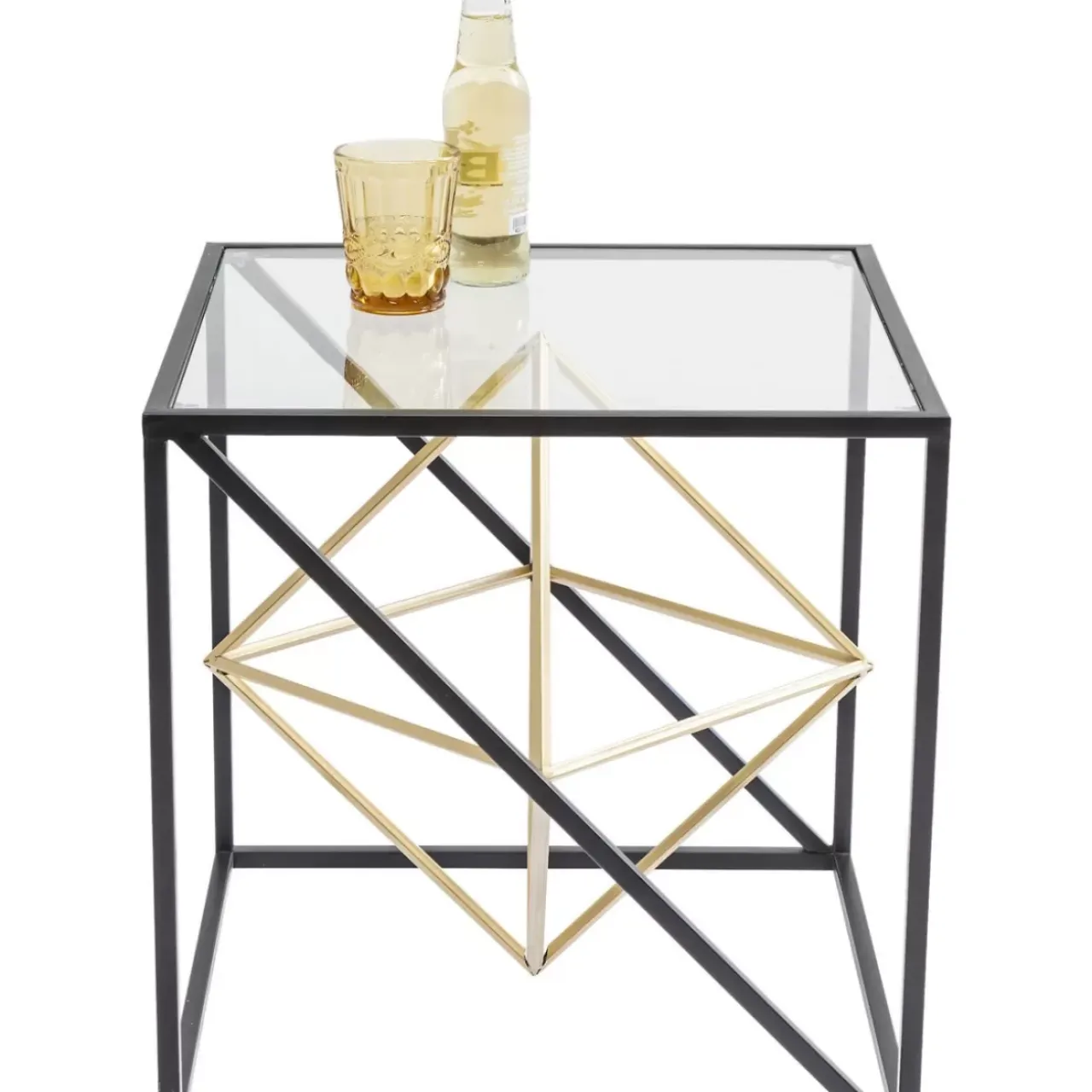 KARE Design Tische-Beistelltisch Prisma 45X45Cm