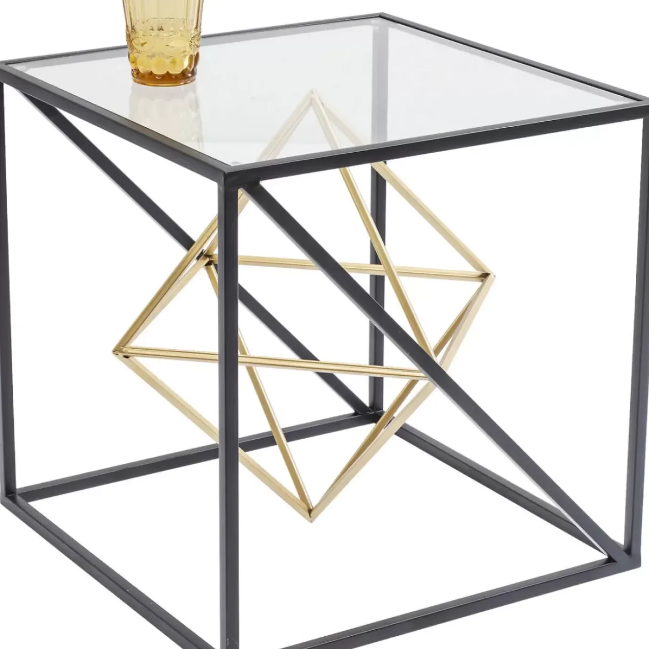KARE Design Tische-Beistelltisch Prisma 45X45Cm