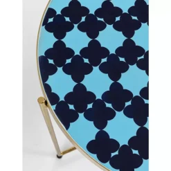 KARE Design Tische-Beistelltisch Priya Blau (2/Set)