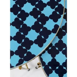 KARE Design Tische-Beistelltisch Priya Blau (2/Set)