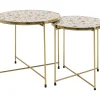 KARE Design Tische-Beistelltisch Priya Weis (2/Set)