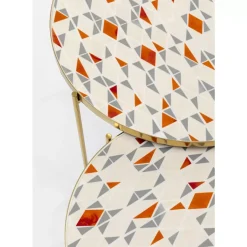 KARE Design Tische-Beistelltisch Priya Weis (2/Set)