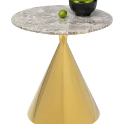 KARE Design Tische-Beistelltisch Rita Gold O50Cm