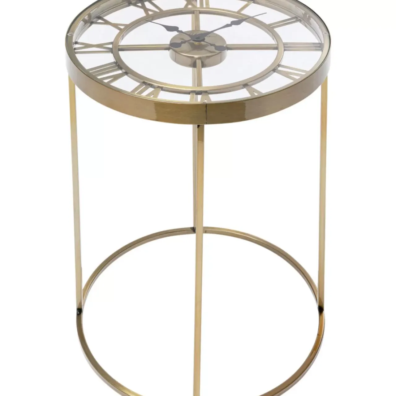 KARE Design Tische-Beistelltisch Roman Brass O42Cm
