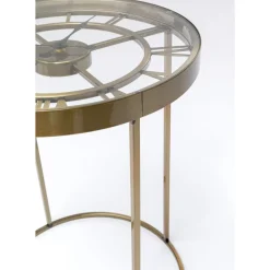 KARE Design Tische-Beistelltisch Roman Brass O42Cm