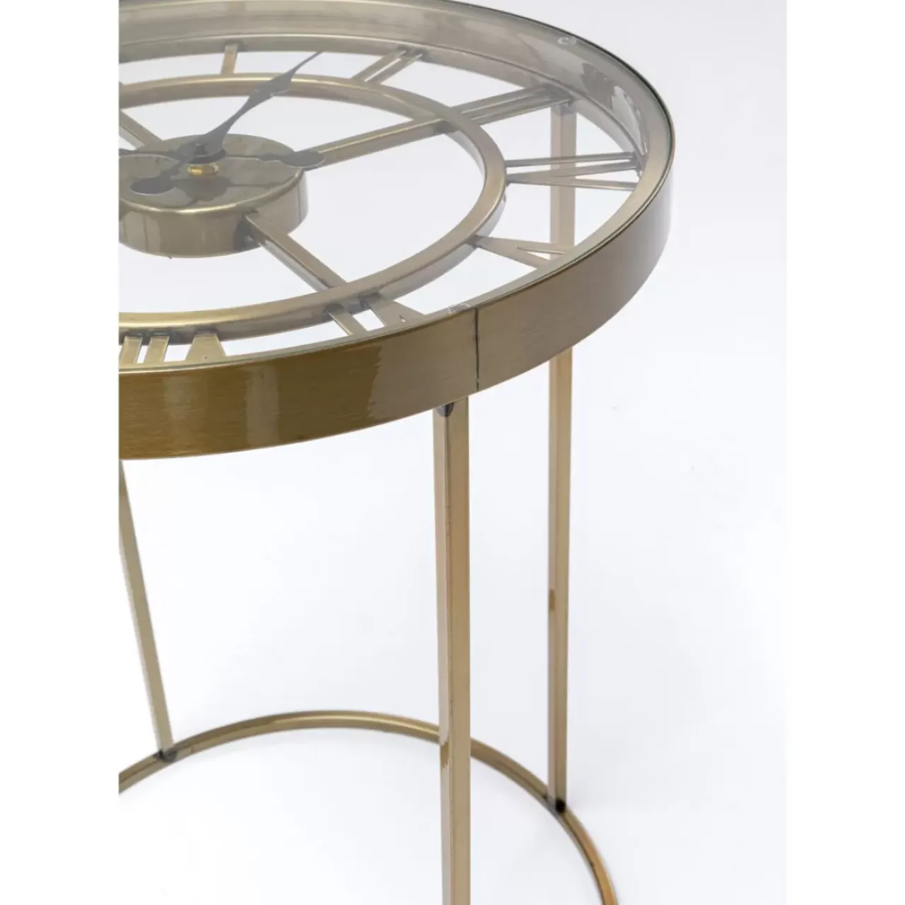 KARE Design Tische-Beistelltisch Roman Brass O42Cm