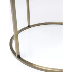 KARE Design Tische-Beistelltisch Roman Brass O42Cm